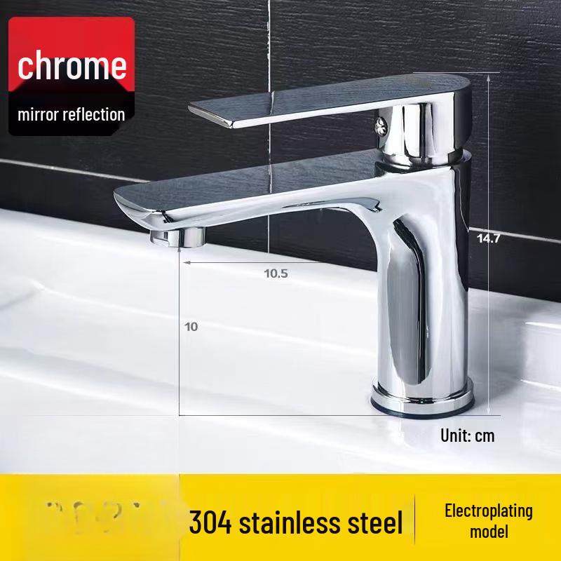 Stainless Steel Washbasin Faucet