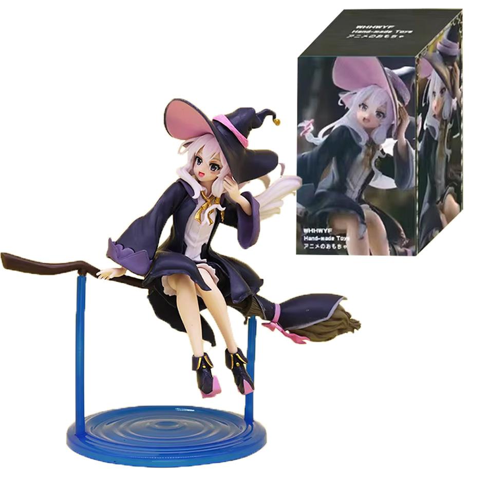 Nuova Strega Errante: Il Viaggio di Elaina 19cm Elaina Action Figure in PVC Modello Giocattoli Per Bambini regalo per festa
