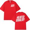 TV Series Heated Rivalry Logo Print T-shirts Women Fashion Vintage T Shirt Cotton Casual Short Sleeves T-shirt Streetwear