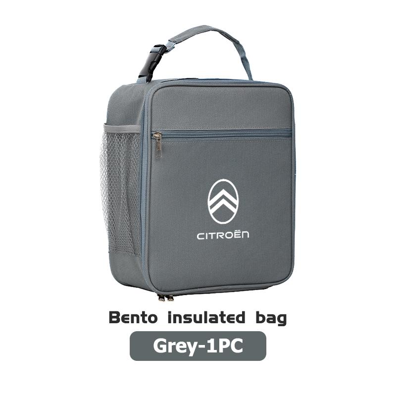 Insulated Lunch Bag Thermal Storage Bento Box Cooler Tote Bag For Citroen C4 C3 C5 C1 C2 C6 C4L DS3 DS4 Berlingo Picasso Jumper