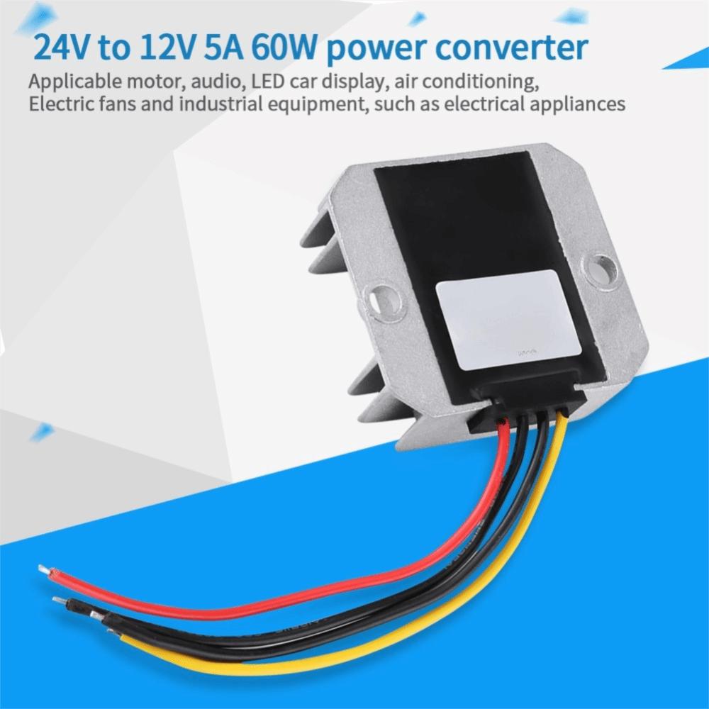 24V To 12V DC-DC Converter 5A Voltage Reducer Voltage Step Down Module  Power Supply Module