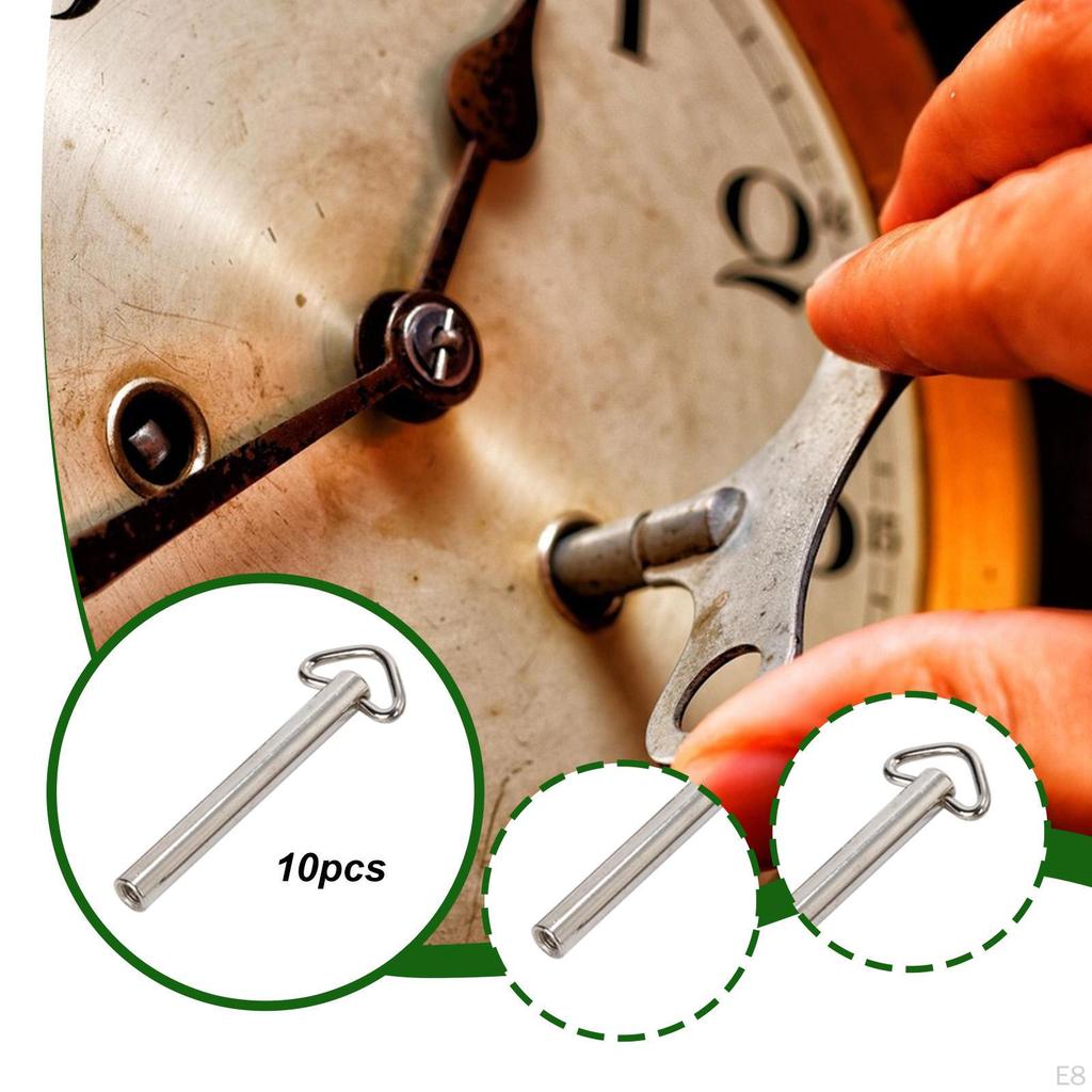 10 Musiche, Chiave Orologio, Scatola Metallica Accessori con Catena