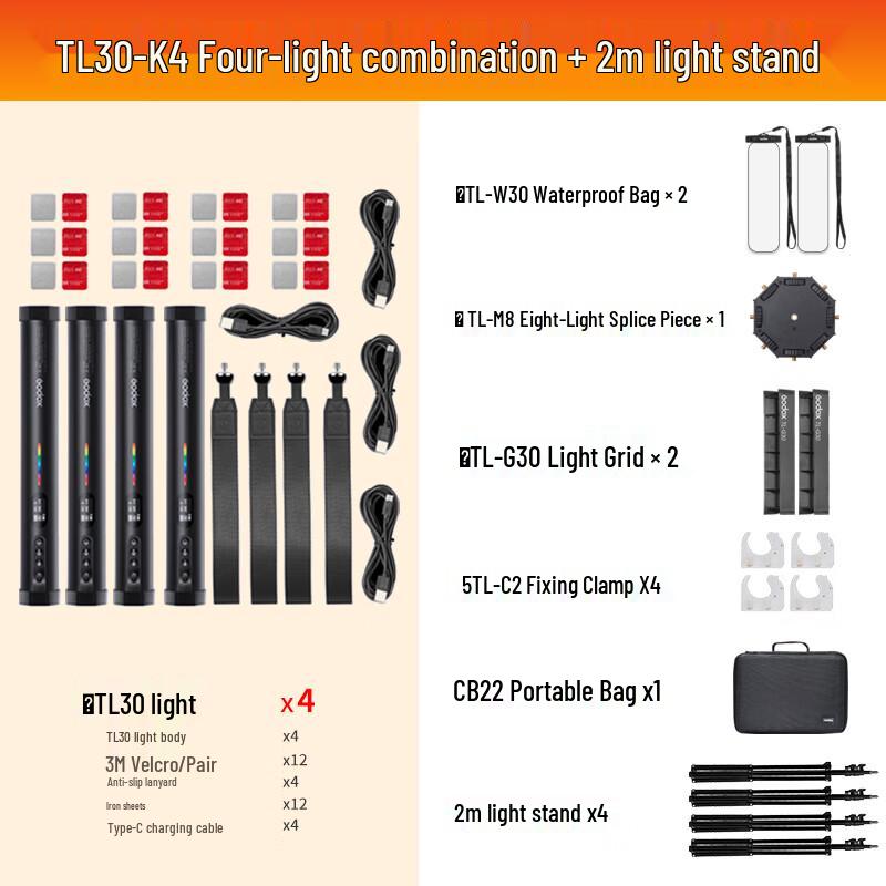 Godox TL30 RGB LED Video Light Stick
