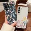 Realistic Flowers Pattern Phone Case For Samsung Galaxy S26 S25 S24 S23 Ultra S22 Plus S24 S21 FE S25 Edge Clear TPU Soft Cover