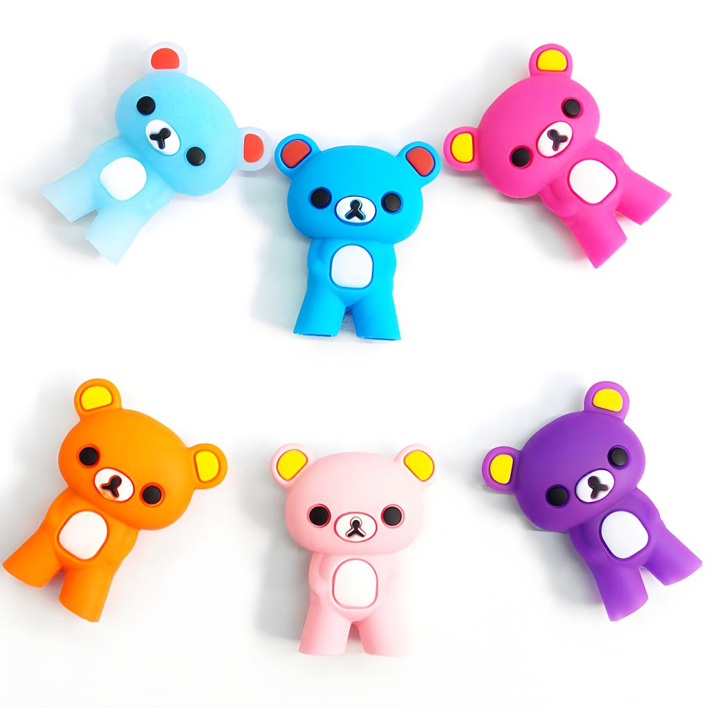 WIKHOSTAR Cute Bear Kids Chopsticks Toddler for Kids Learning Training Chopsticks Aids Chopsticks Learner Helper Kids