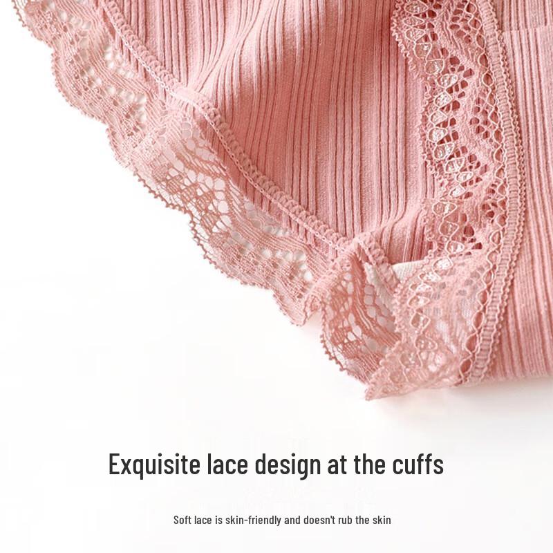 FitonTon Women's High-Waisted Cotton Shaping Briefs 4-Pack