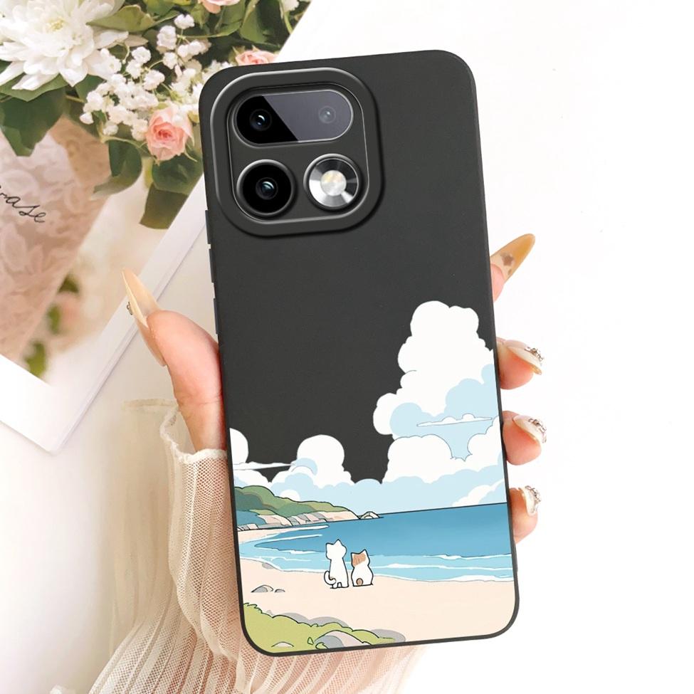 For Realme 16 Pro Casing Silicone Luxury Fashion Kawaii Cute Painted Shockproof Phone Case For Realme RMX5121 RMX5120