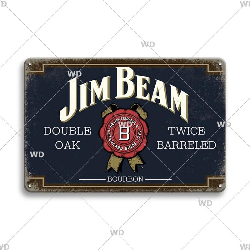 Whisky Marke Metallschild Blechschild Dekorative Plakette Metall Vintage Metall Posterplatte Irland Bar Kneipe Club Männerhöhle Wanddekor