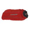 Dog Cold Weather Coats Retro Thicken Warm Skin Friendly Reflective Winter Jacket for Medium Large Dogs Red