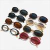 Classic Trendy Fashion Sunglasses Vintage UV Protection Sunglasses Retro Oval Sunglasses  Women Use