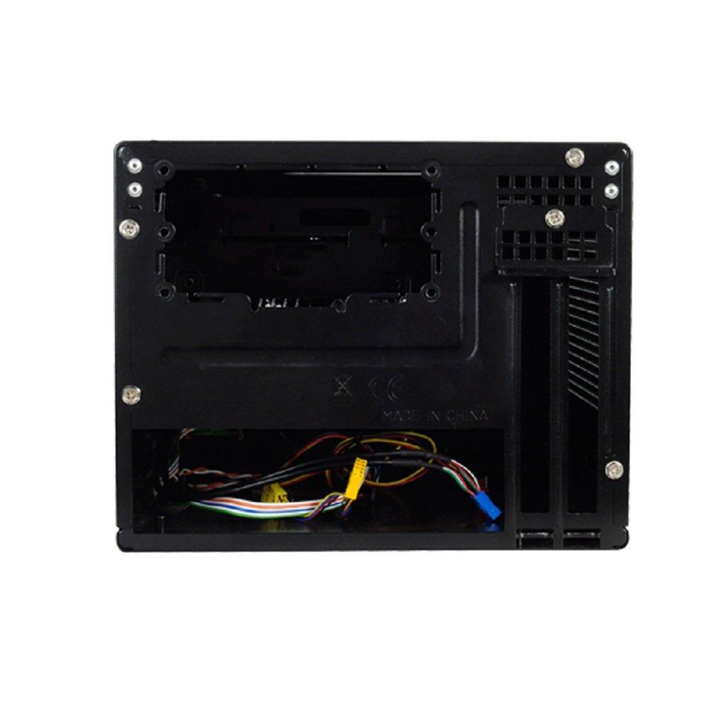 Silver Stone Mini-ITX Case, Full Black, SST-SG05BB-LiteB