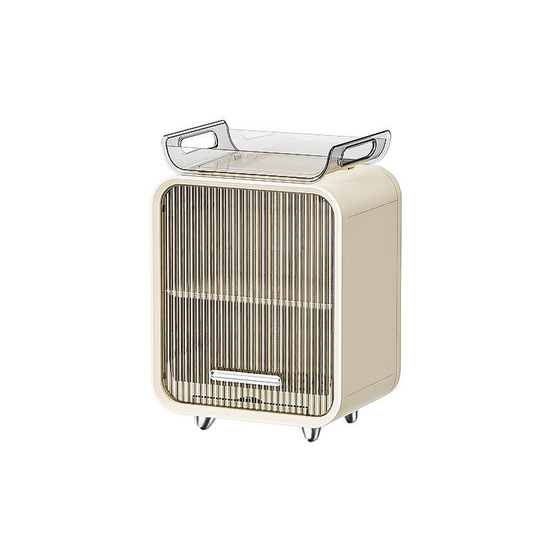 Multi-Functional Baby Bottle and Tableware Storage Rack with Dustproof Design