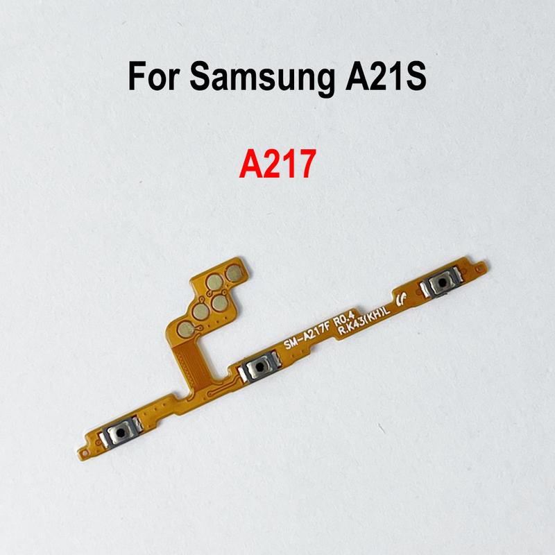 Power ON OFF Mute Switch Control Key Volume Button Flex Cable For Samsung Galaxy A21s SM-A217