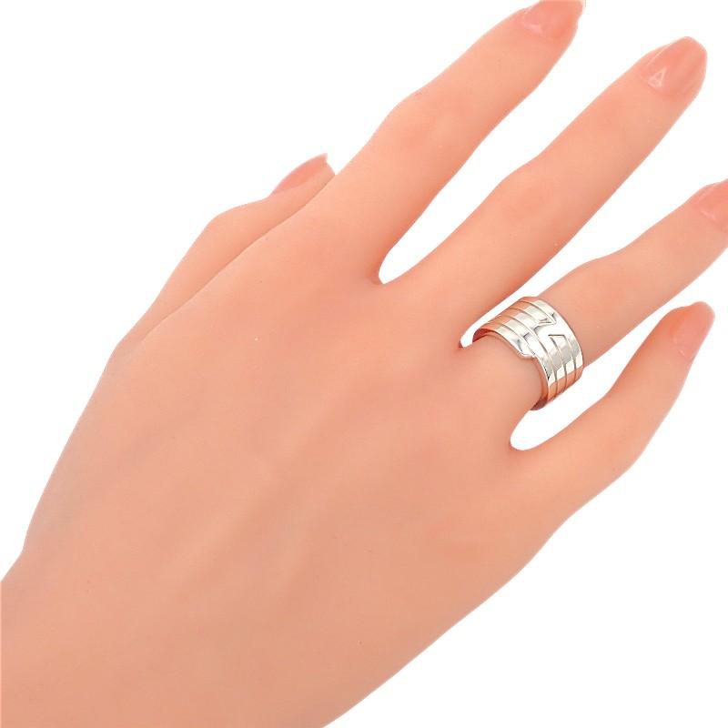 HERMES  #10(JP Size) 50  ring Silver Silver925 Women