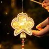 Handmade Fabric Lamp Kit Glowing Mid Autumn Craft Windchime Lantern DIY  Gifts