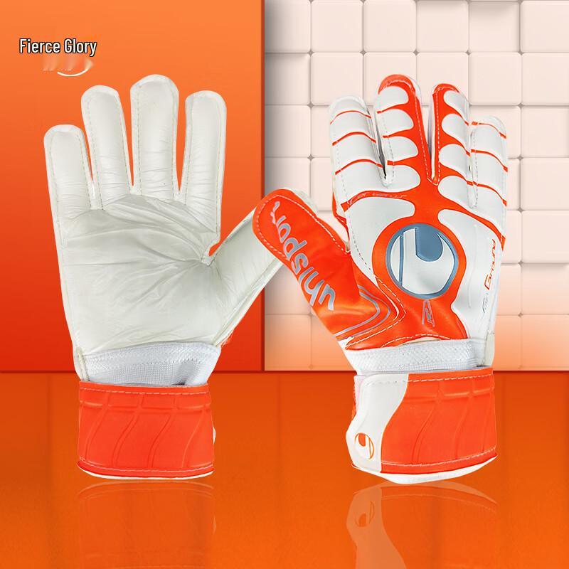 LIEYAO Adult Football Goalkeeper Gloves with Finger Protection Adult One Size