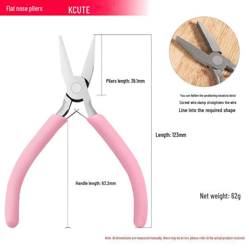 5-Inch Needle Nose, Round Nose, and Electrician Wire Stripping Pliers - Perfect for Handmade DIY Jewelry and Wiring Projects.
