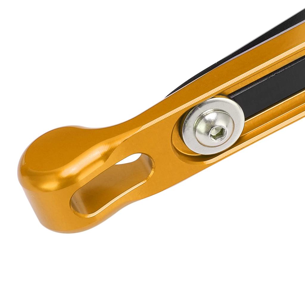 Adjustable Pair Motorcycle Brake Clutch Levers for Yamaha XMAX 250 XMAX300 XMAX400 (Gold)