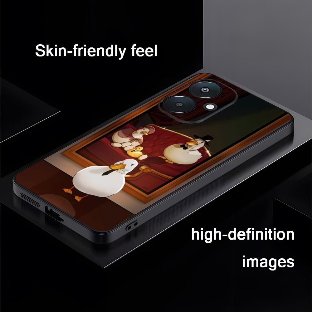 

Cute D-DuckES Cartoon Phone Case For Xiaomi Redmi 14C 13C 12C Note14 13 12 11 10 Pro Plus S Soft Black Phone Cover Redmi 13 4G