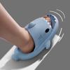 Cute Shark Slippers 4CM Platform Women Men Indoor Bathroom Slides Couples Summer Shoes Soft EVA Female Male Beach Flip Flops