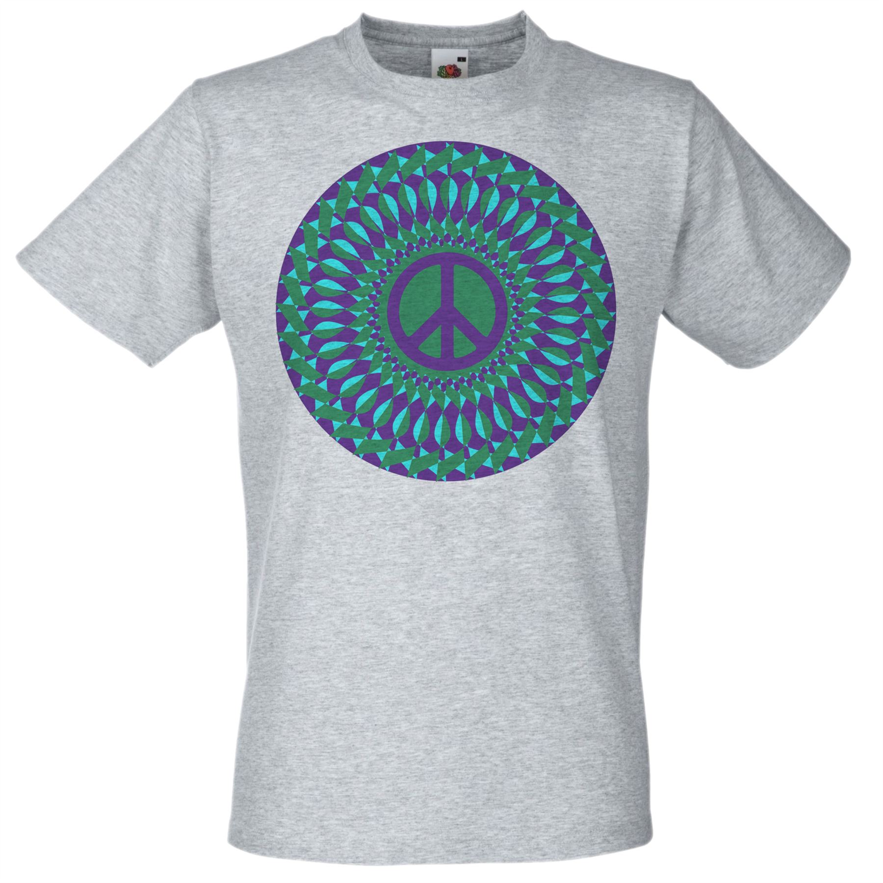 Adults Spiritual PsyTrance Peace Hippy Psychedelic Goa Unisexdala Unisex TShirt S