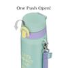 Thermos Water Bottle Vacuum Insulated Mobile Mug 550ml Mint Purple MP JNT-551