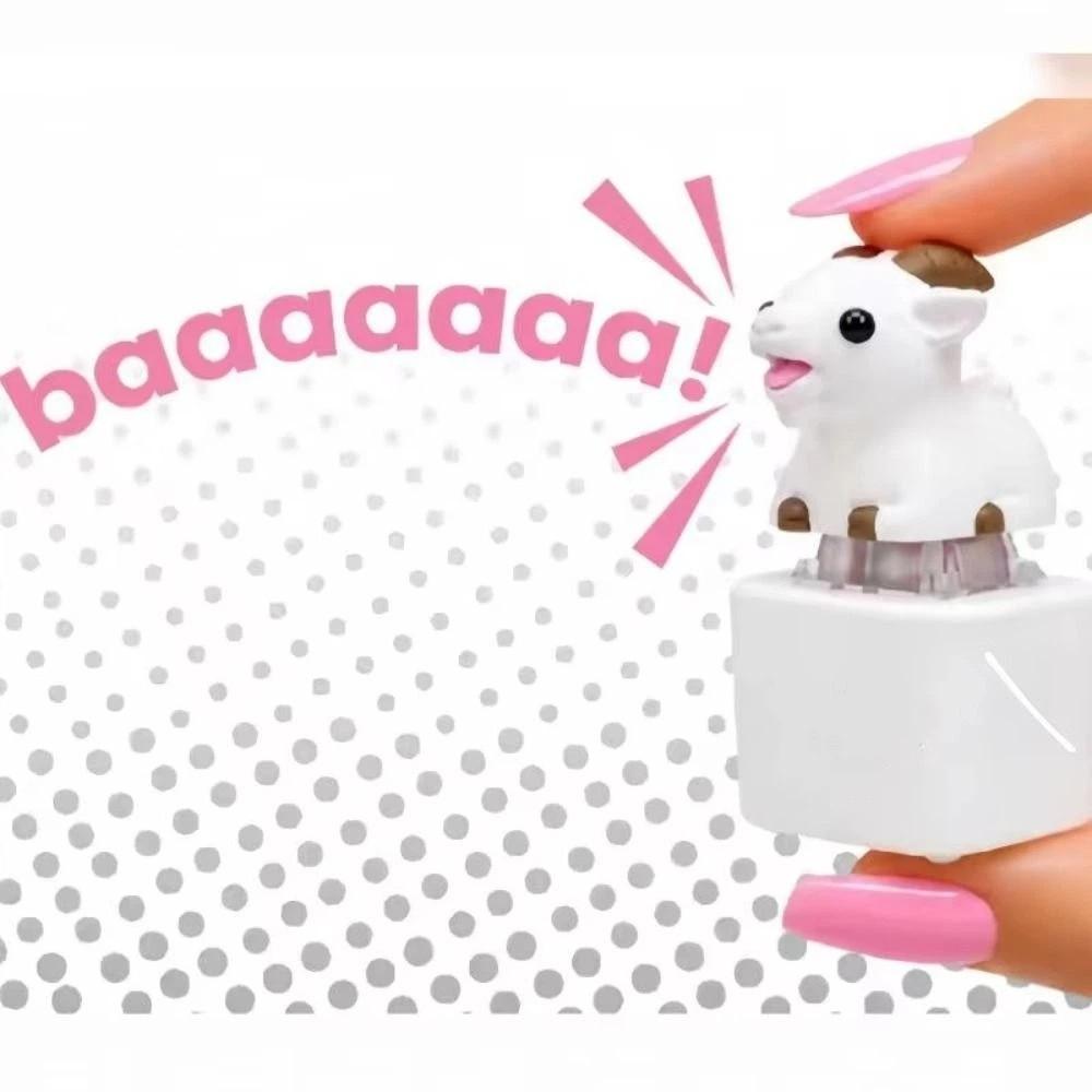 Clicky Button Keyboard Fidget Keychain Sheep Design Fidget Clicker Keychain Pass Time