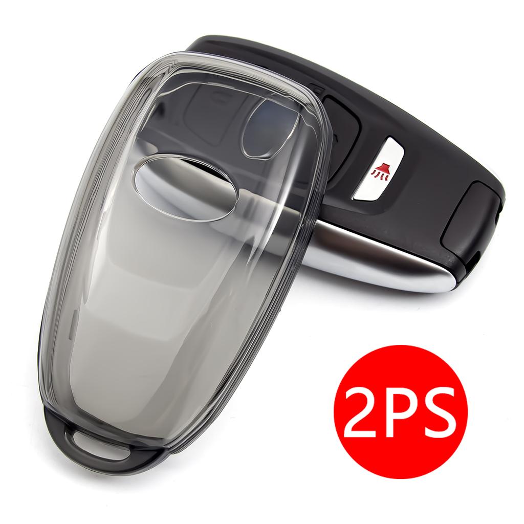 Transparent Black Tpu Car Smart Key Cover Case For Subaru Impreza Forester Xv Outback Crosstrek Legacy Brz Wrx Crystalclearsmart