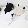 Fashion Personality Metal Hoop Brooch Decorated Hip Hop Wind Horn Baseball Cap Outdoor Casual Fun Hat