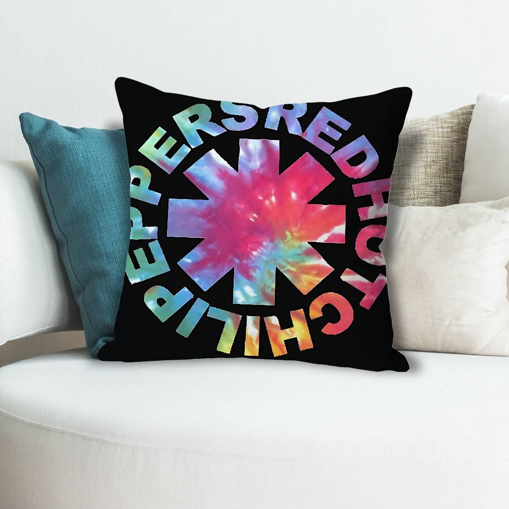 Red Hot CChili PPeppersS Anime Celebrity Merchandise AllMatch Printed Pillow Case Sofa Car Office Room Decoration Protector