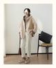 Women's Hooded Lambswool Plush Coat: Versatile Loose Fit, Velvet Lined, Thick and Warm for Autumn/Winter.