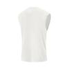 Li-Ning Basketball Series Letter Round Neck Breathable Versatile Sleeveless Vest Men Tops Off-White AVSV011-1
