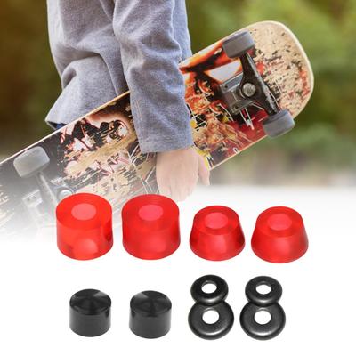 Borrachas de Skate Diâmetro 16mm Peças de Reposição Skateboards Amortecedor Suporte Borrachas para Rua Pista Downhill Manobra