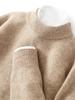 Autumn And Winter Cashmere Men'S Semi-Turtleneck Double-Strand Thread Thickened Business First-Line Ready-To-Wear Cashmere Sweater