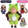 Mini Potato Doll Diy Dress Up Doll With Hanging Rope Girl Bag Pendant Keychain Home Decoration Pendant Gifts Car Pendant