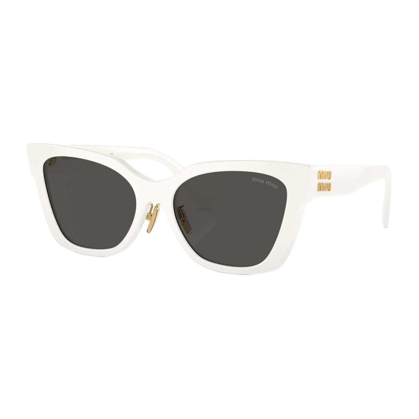 

Miu Miu Logo Butterfly Sunglasses Women sunglasses White MU02ZS1425S0 Default Packaging