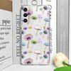 Cute Cartoon Frog Mushroom Phone Case for Samsung Galaxy S25 S24 S23 S22 Ultra S21 Plus S20 FE A55 Shockproof Clear Soft Covers