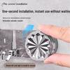 Rotating Suction Cup Bathroom Hooks - No Drill Towel Storage Shelf