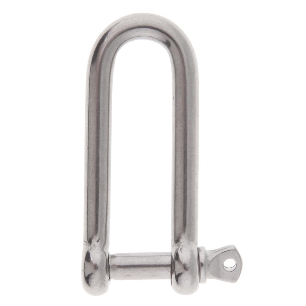 MARINE BOAT HARDWARE STAINLESS STEEL 304 RIGGING SCREW PIN D SHACKLES 1//4/"/"