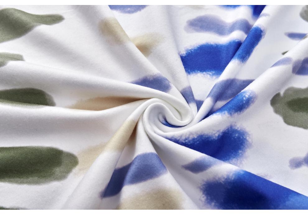 Women's Tie-Dye Long Sleeve Hoodie: Autumn/Winter Loose Fit with Round Neck