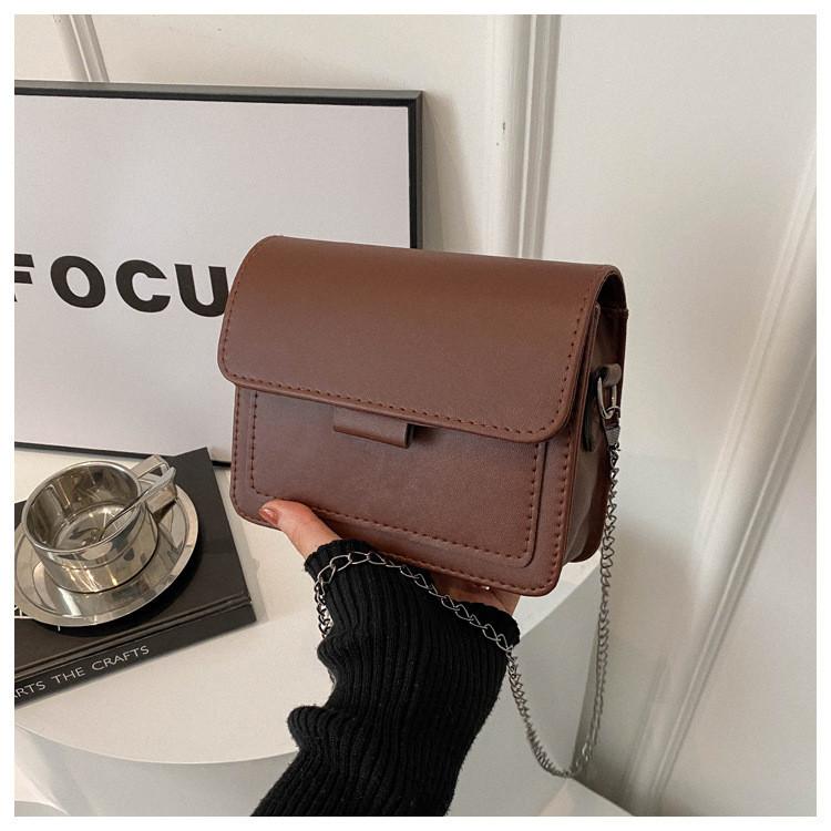 2024 New Fashion Women's Shoulder Bag Street Style High-end Crossbody Bag Elegant Simple Small Square Bag