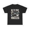 Men's and Women's T-shirts Be The Voice