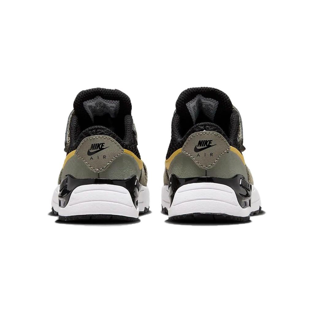 Nike Air Max SYSTM TD Dark Stucco Saturn Gold Baby Sneakers Green Black DQ0286-007