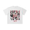 260 GSM Double Yarn 32 Count 100% Cotton Demon Slayer V81 Hashiras Print Unisex Heavy Cotton T Shirt