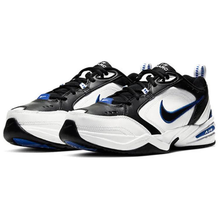 Nike Air Monarch IV 4E Wide 'White Black' (Unisex) Black / Black / White Casual Shoes 416355 002
