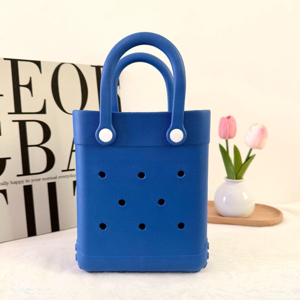 EVA Cartoon Waterproof Hole Bag: Summer DIY Mini Handbag