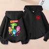 Zip Up Sweatshirts The Fixies Printed Hoodie Children Clothes Kid Girls Boys Sweatshirt Cartoon Zipper Hoody Baby Casual Tops