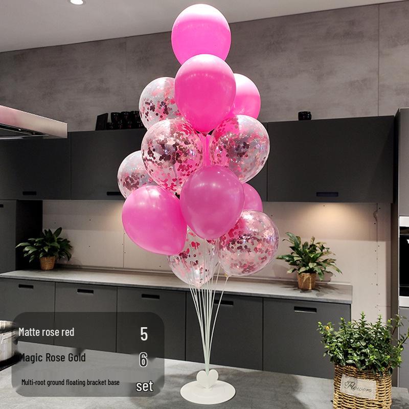 Floating Balloon Stand for Weddings and Birthdays: Room Decoration and Party Pillar.
