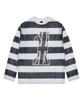 GLACK Gt132 Unity Stripe Mesh Knit (Black)