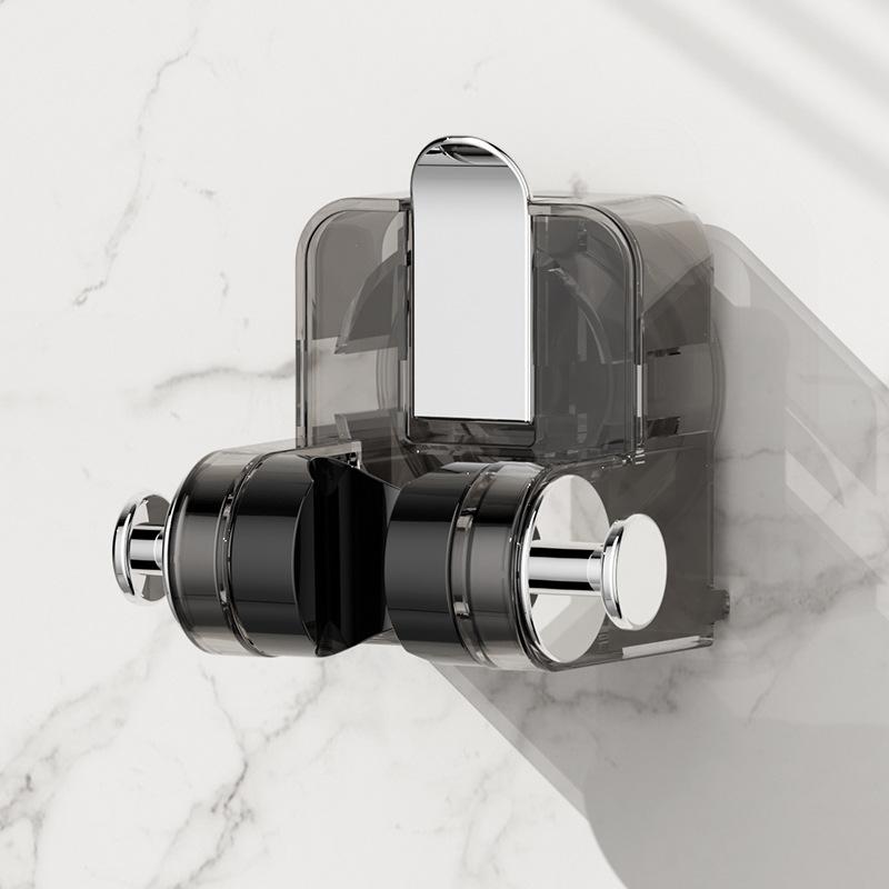 Suction Cup Shower Bracket Household Shower Holder Fixed Artifact No Punching Shower Base Children's Movable Adjustment